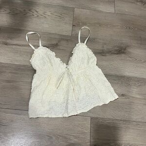 Princess Polly Cream Women's Top